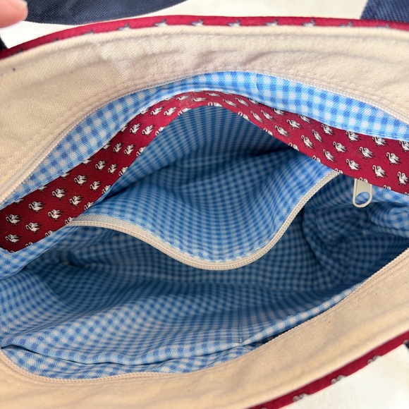 Vineyard Vines Custom Collection Classic Canvas Tote NWOT - Picture 4 of 6